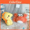 Ocean Series Plush Pendant Cartoon Animal Keychain For Kids Gift