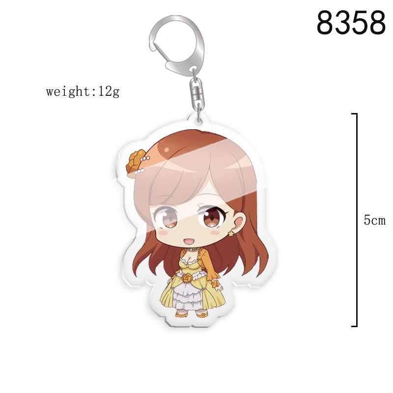 Otome Game 'Evil Heiress' Acrylic Keychain: Trapped in a Dating Sim