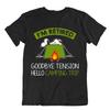 Camping Outside Trip T Shirt Tee Vintage Gift Cute Funny Outdoor Fresh Retired