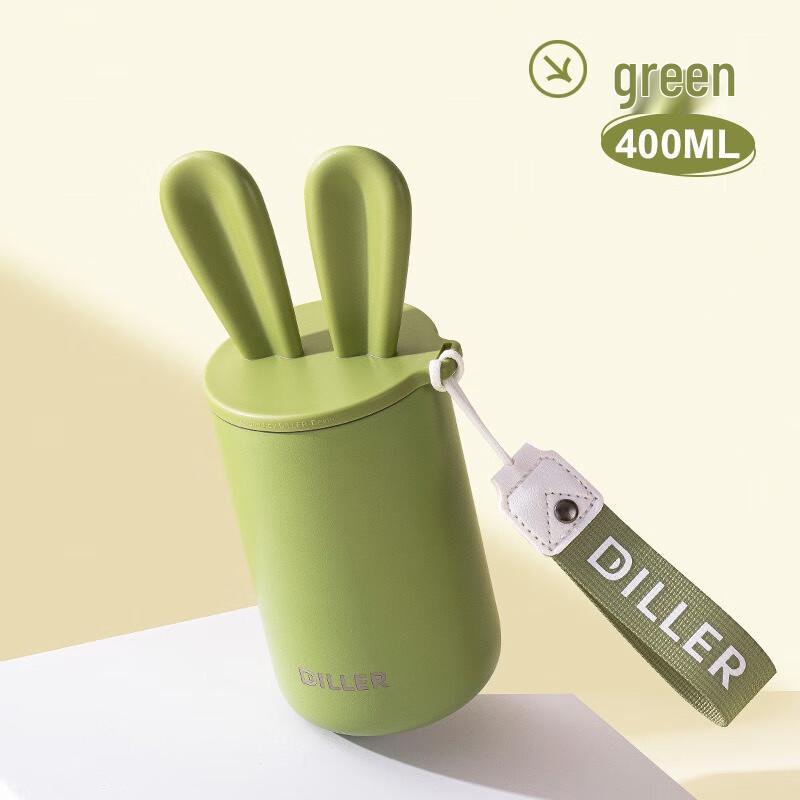 Diller Star Wish Rabbit Stainless Steel Thermos Cup