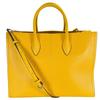 Michael Kors Shoulder Bag Handbag Cowhide Yellow Women Used