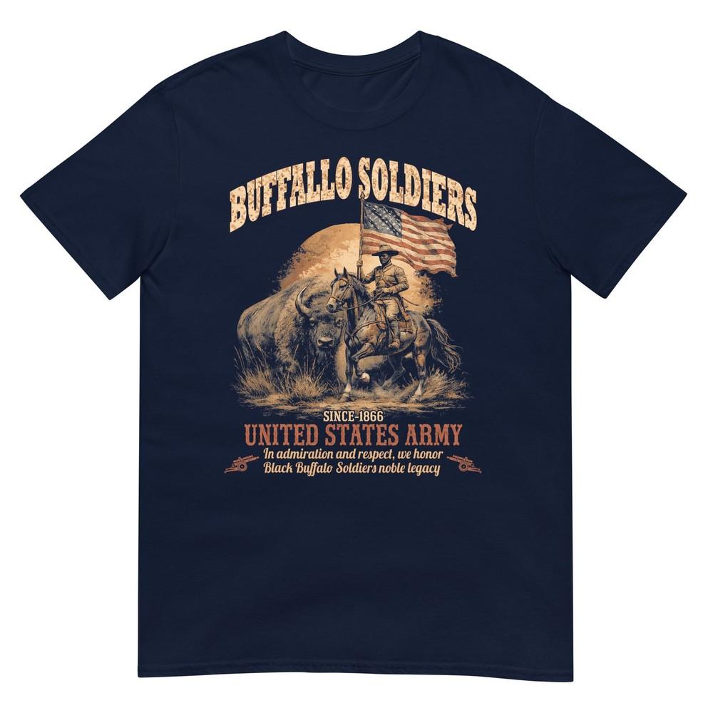Buffalo Soldiers African American Black History Military Us TShirt S
