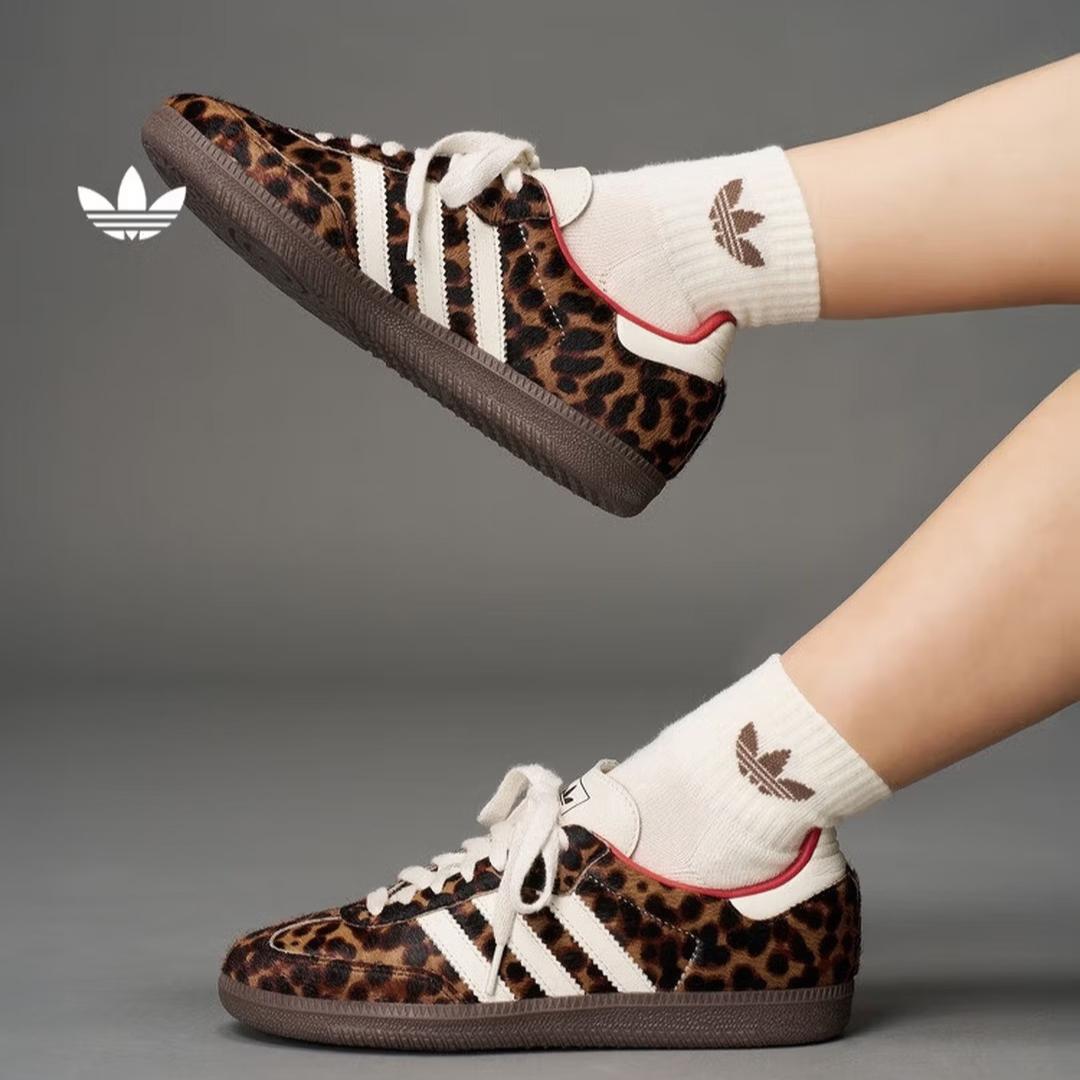 

Adidas T-образные кроссовки Samba OG Тренировочные кроссовки для женщин, с трехлистным логотипом Adidas JI2734 35.5 коричневый