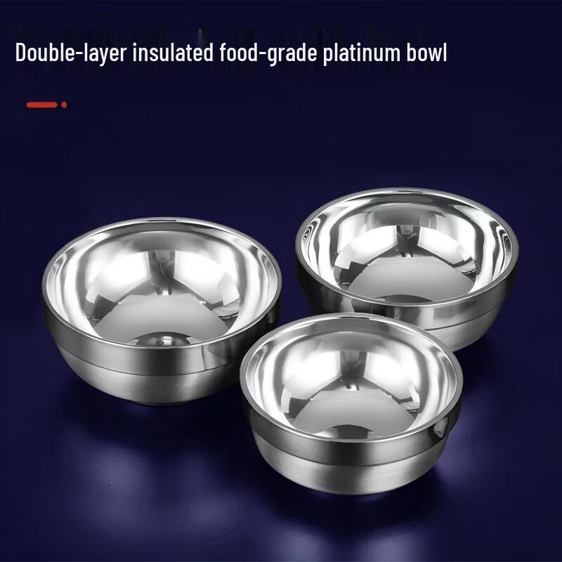 ARKIE 304 Stainless Steel Double-Wall Insulated Bowl
