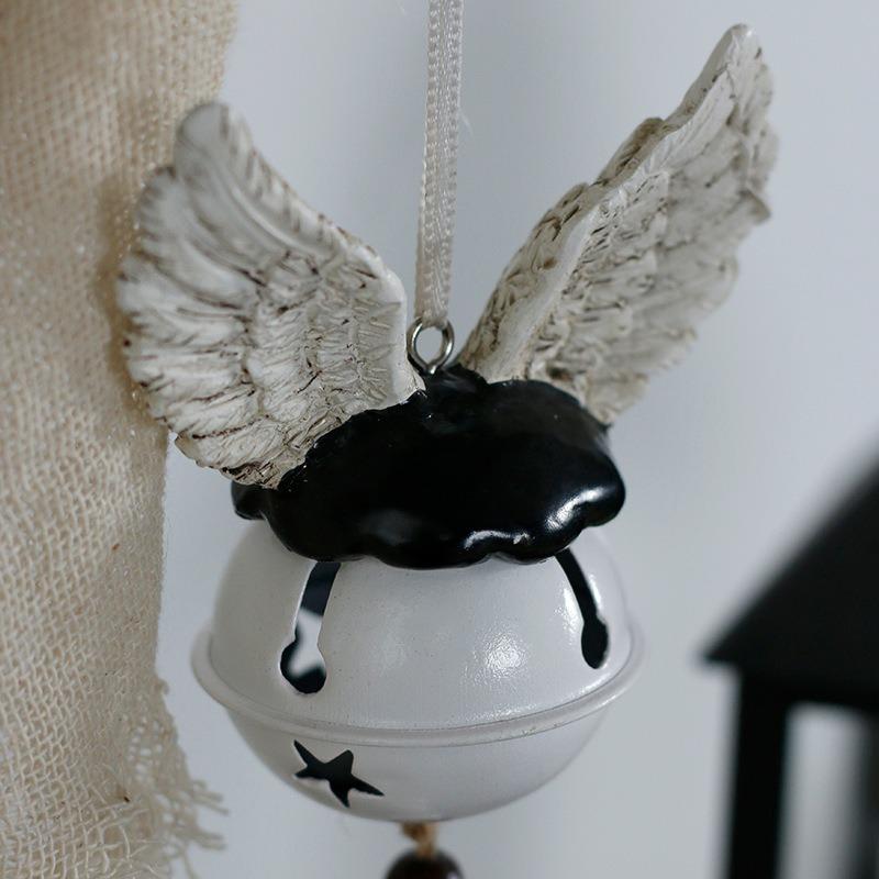 Elegant Halloween Decorations - European Style Scary Demon Wind Chime for Home Decor and Parties -  Convenient Hanging Ornament