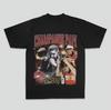 Letter Pattern Portrait Printed Tshirt Unisexs And Unisexs Same Style Casual And Relaxed Streetwear Classic Tshirt