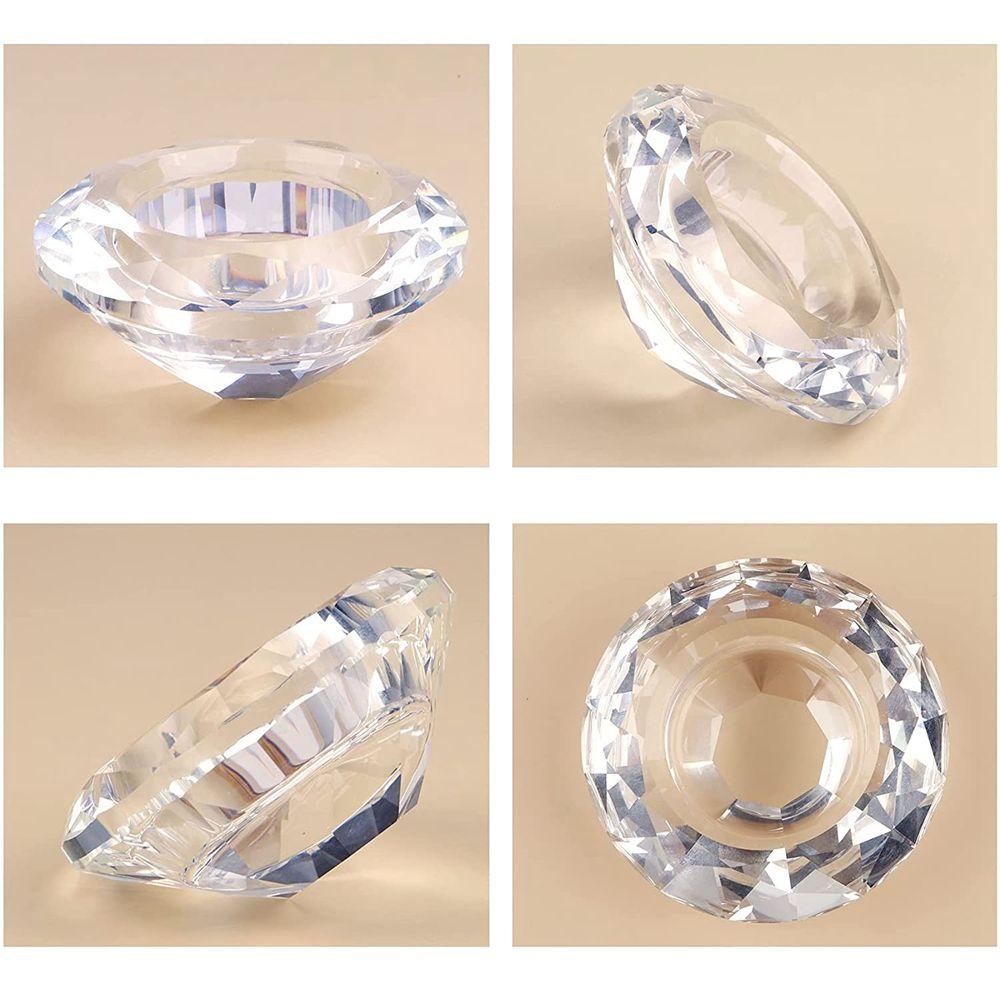 Candlelight Dinner Table Ornaments Crystal Candle Holder Home Decor Candlestick Wedding Decoration