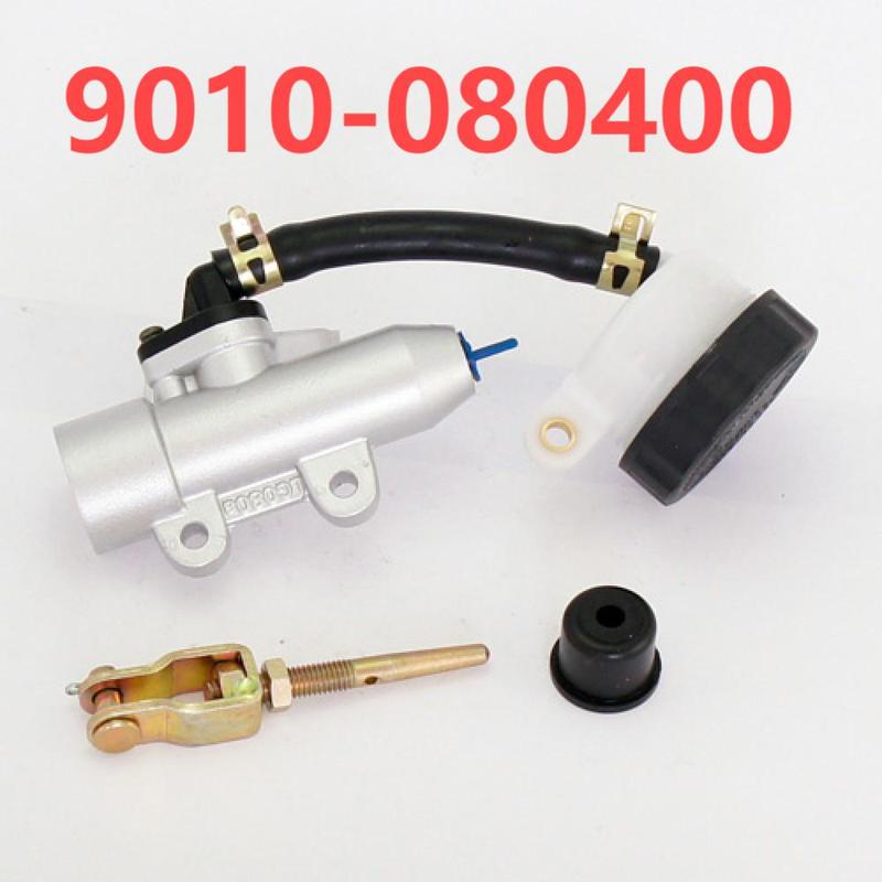 Motorcycle Brake Master Cylinder Assembly Foot Brake Master Cylinder Pump for CF500 625 X5 ATV UTV Go Kart Quad 9010-080400