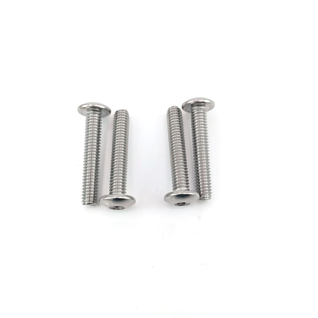 4pcs Motor Rear Fender Bolt Iron Screw for Harley Sportster XL883 XL1200