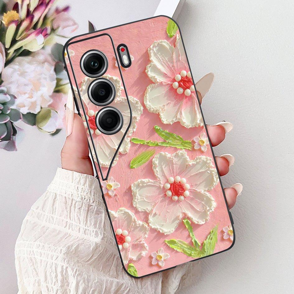 For Tecno Camon 40 2025 Case New Popular Pattern Butterfly Flower Soft Silicone Phone Cover For Tecno Camon40 Pro CM6 CM5 Bumper