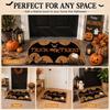 Halloween Trick or Treat Bat Ghost Doormat 2D Print Non‑Slip Pumpkin Entrance Floor Mat For Front Door Holiday Home Decor