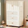 95CM Wide Children's Plastic Wardrobe and Storage Cabinet