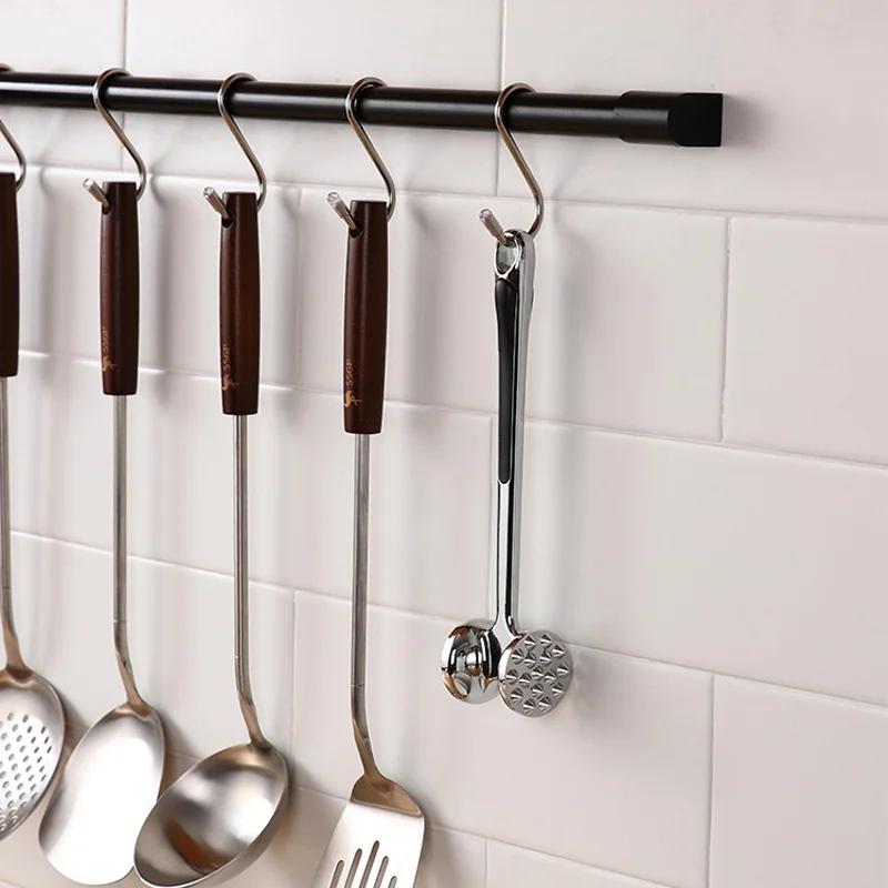 Quality Meat Tenderizer Meat Tools Steak Beef Chicken Hammer Aluminium Metal Mallet Kitchen Tools