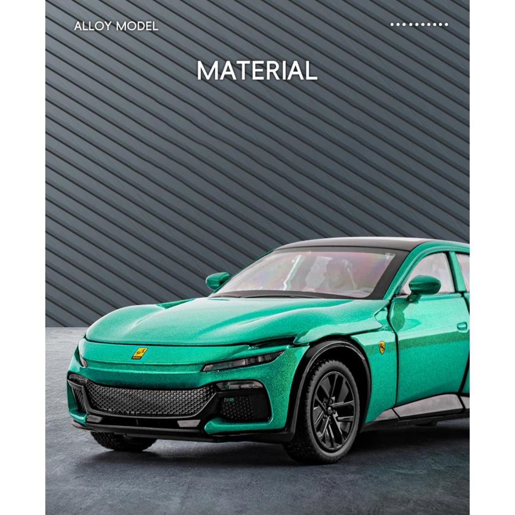 1/32 Volkswagen Purosangue SUV Legierungsmodell Auto Spielzeug Diecasts Metallguss Sound und Licht Auto Spielzeug für Kinder Fahrzeug