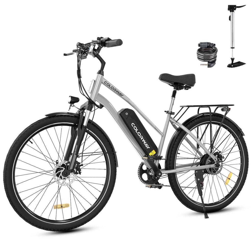 Commuter Ebike Colorway BK27 250W 36V 15Ah Battery 28inch