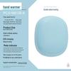Pebble USB Hand Warmer with Adjustable Heating for Autumn & Winter