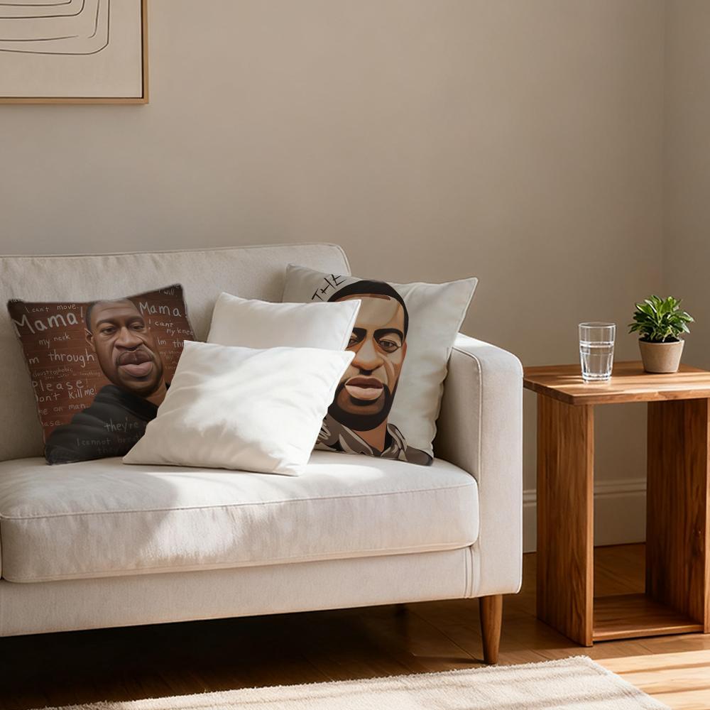 Pillow Case luxurious home office, sofa decorative Multi sized car seat cushions, pillowcases G-George F-Floyd