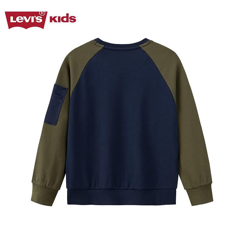 Levi's Youth Boys' Raglan Long-Sleeve Sweatshirt