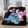 1pc Stitch Printing Blanket - Soft, All-Season Throw for Living Room, Bedroom,Travel
