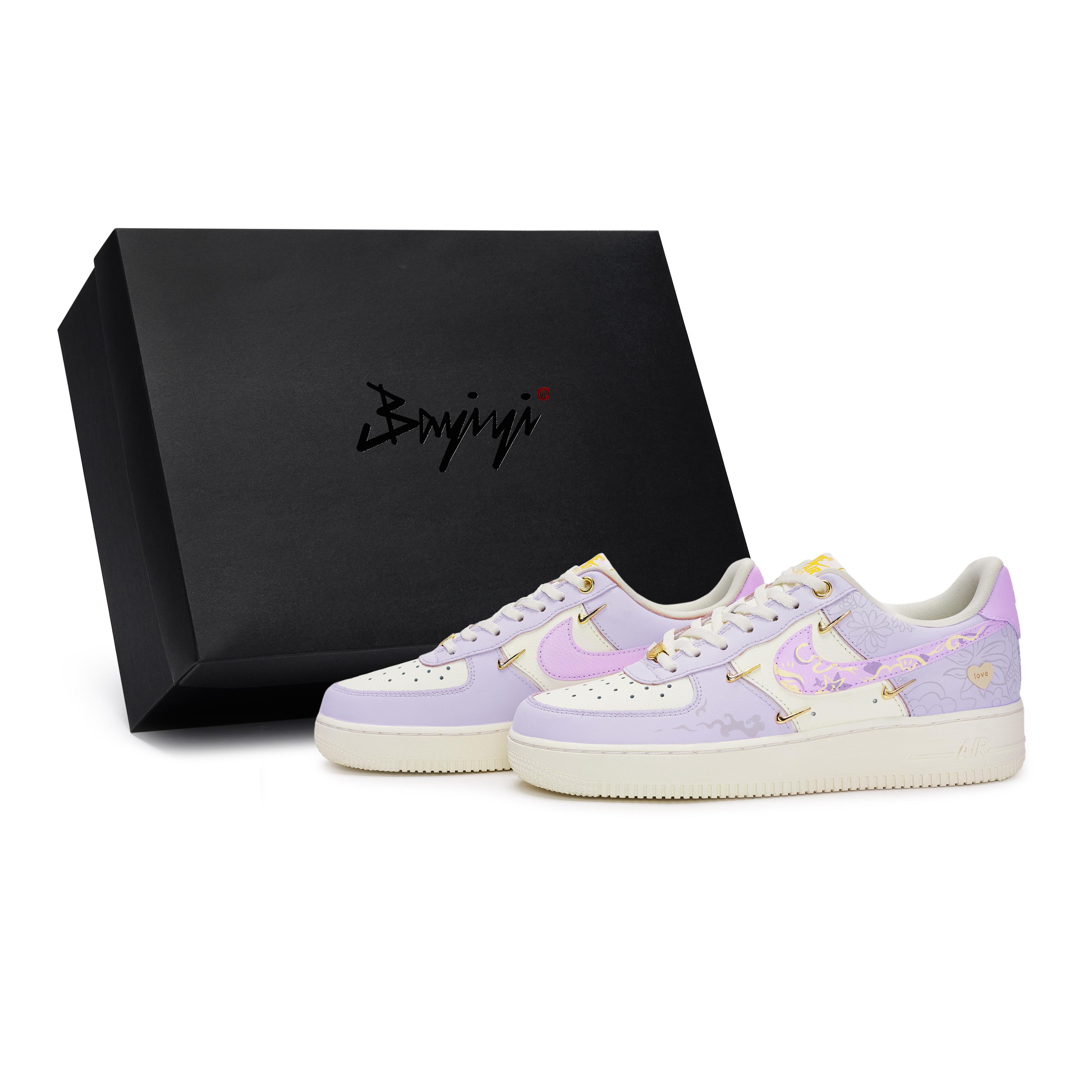 

Nike Air Force 1 Low top Skateboard Shoes Women s Purple IB2574-600(Team80-S-BOX) 39