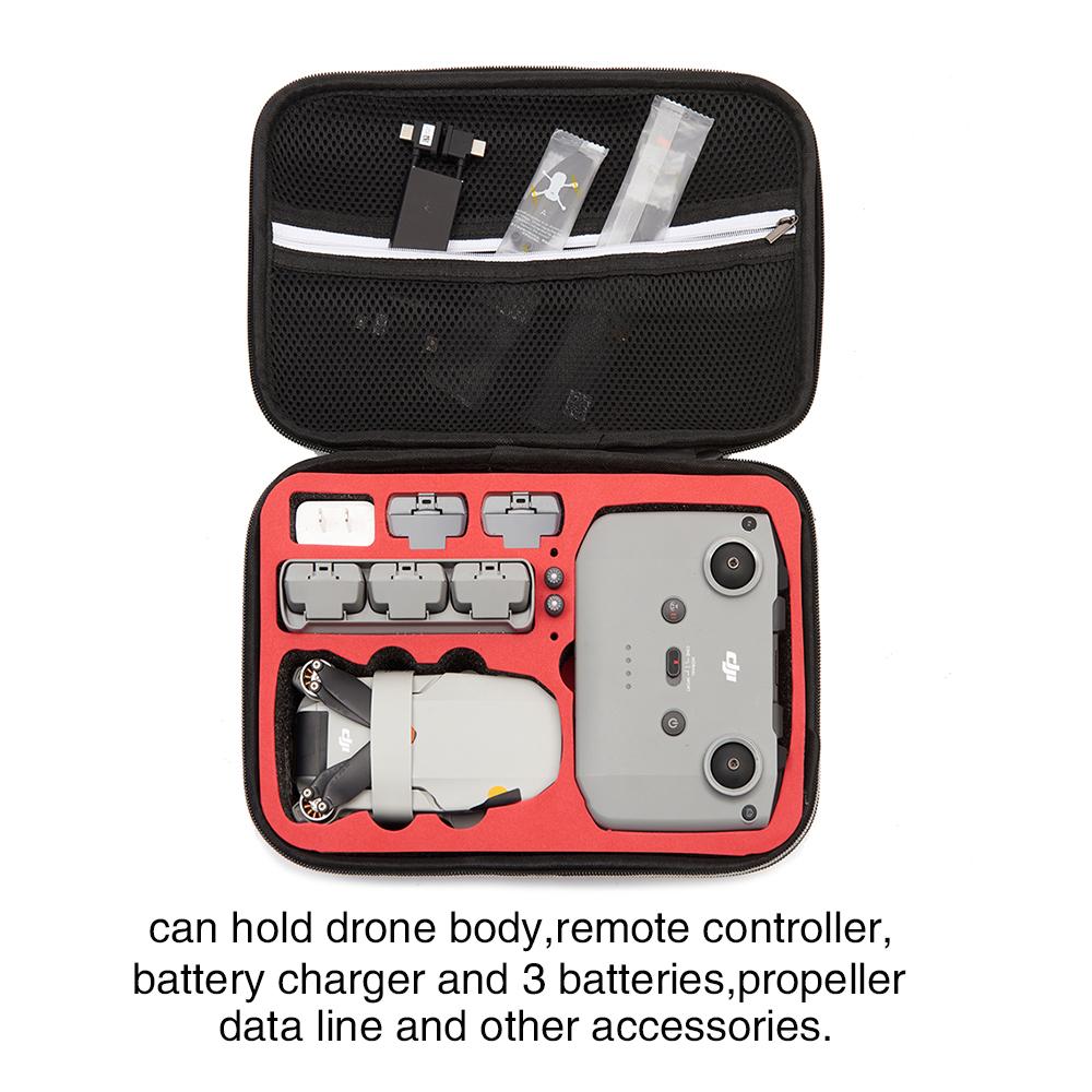 For DJI Mini 2 SE Carrying Case Travel Handbag Drone Control Battery Combo Storage Bag for DJI Mini 2 Drone Accessories