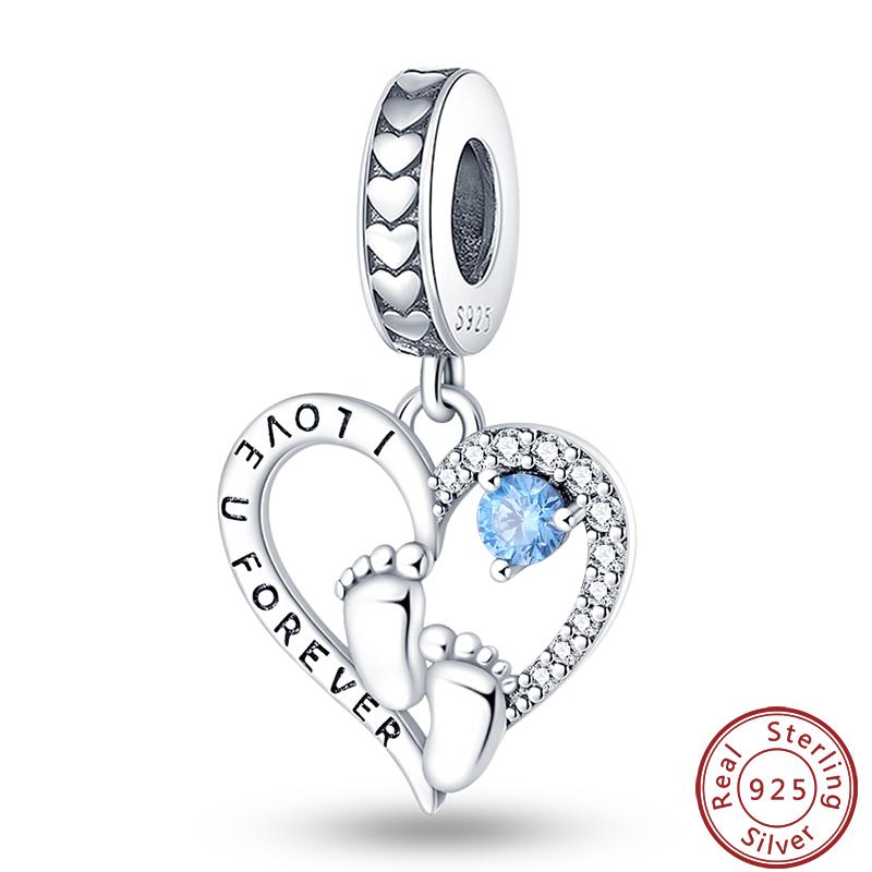 Copper Sincere Emotions Multiple Styles Heart-Shaped Romantic Charms Beads 3Mm Diy Fine Jewelry Making