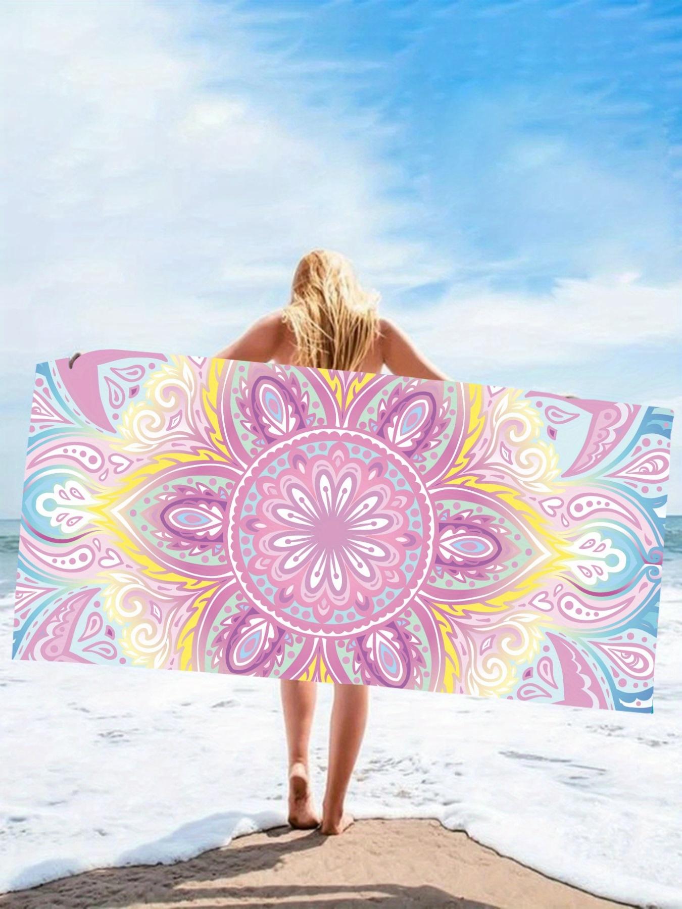 

Swimming Bathrobe Absorbent Quick-Drying Bath Towel,Sports Cape, Beach and Seaside Swimming Pool Equipment,Rectangular W40*H60(CM)