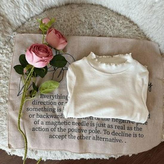 Girls' Cartoon Cat Embroidered Flared Denim Jeans with Lace Waist - Super Sweet Autumn Pants