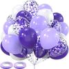 30-Piece Colorful Metal Sequin Balloon Set for Birthday Parties and Ceremonies