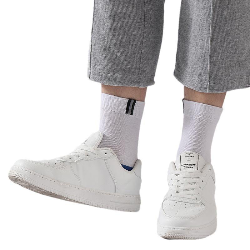 Men In Autumn and Winter All Fashion Deodorant Wicking Business Long Cotton Socks