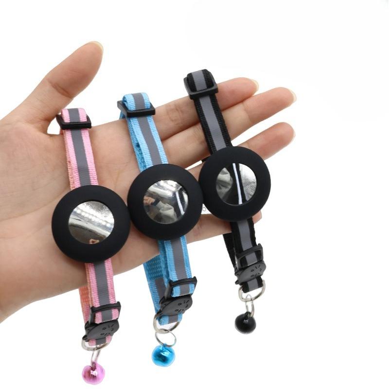 Anti-loss Cat Collar, Suitable Tracker, Cat Neck Collar Accessory, Silicone Collar, Pet Positioning Collar