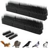 8/12pcs Anti Climb Anti Bird Spike Strip Waterproof Pigeon Deterrent Spikes Garden Fence