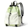 Large-Capacity Badminton&Tennis Racket Bag Multi-functional Drawstring Sports Backpack with Shoe Compartment for Fitness&Leisure