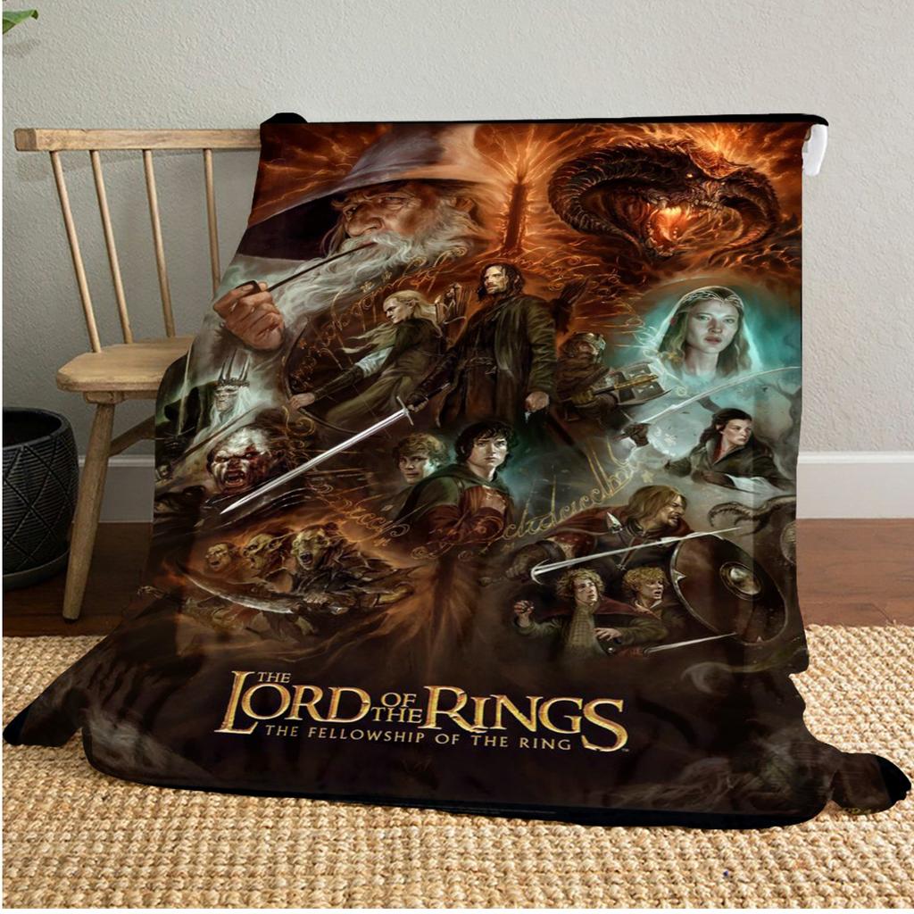 The Lord Of The Rings Throw Soft Comfortable All Seasons Blanket Perfect Gift Couch Office Nap Outdoor Travel Blanket