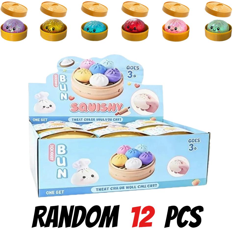 Squishy Knedlíky Záhady Knedlíky Úleva od Stresu Fidget Hračky Domácí Kancelář Stolní Doplňky Párty Dárek Záhadný Knedlík Squishy