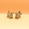 1Pcssanxingdui Brass Divine Beast Ornament Keychain Pendant Backpack Pendantgift Gift Tourism Commemoration