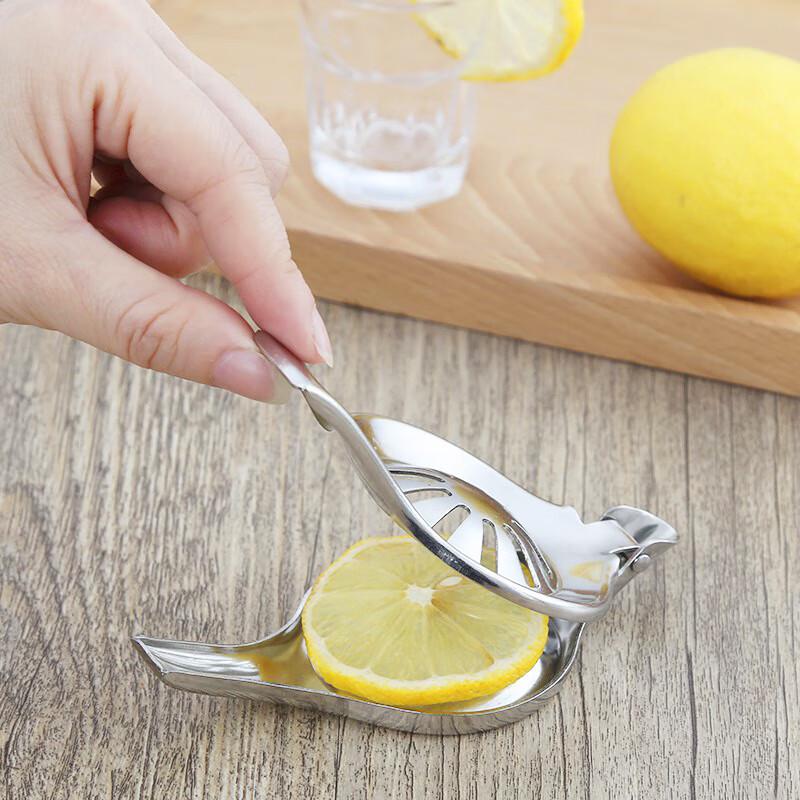 Stainless Steel Manual Lemon Squeezer (Set of 3)