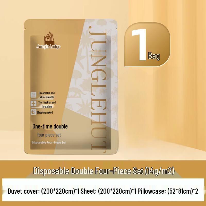 Miling Portable Disposable Bed Sheet Set Double