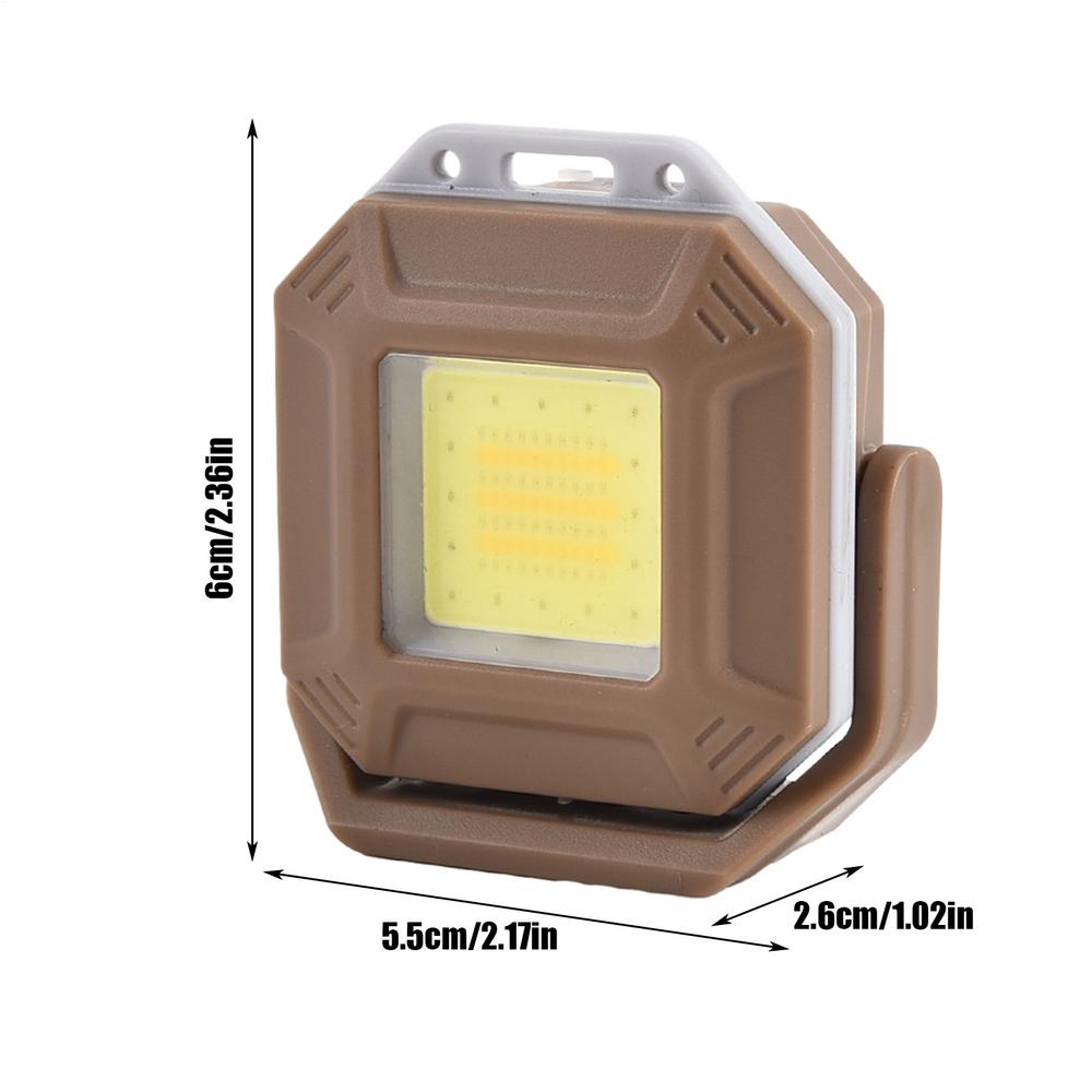 Camping Lantern Magnetic Portable Work Light Bright Waterproof USB Charging Lamp For Workshop Fishing Outdoor Adventures Garage