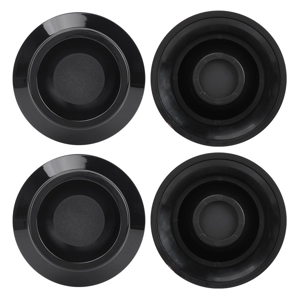 4pcs Round ABS Piano Foot Pads Set Caster Cups Accessories for Upright Piano