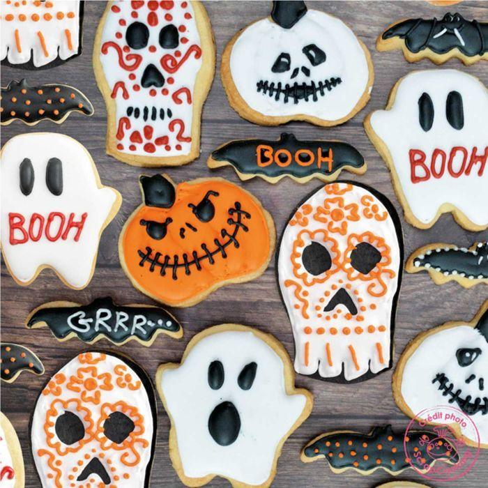 4 stylos choco Halloween