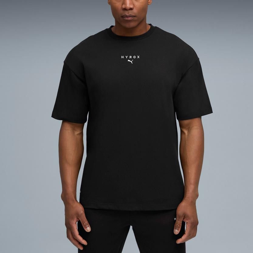 Puma X Hyrox Collaboration Lifestyle SS25 Round Neck Pullover Simple Short Sleeve T-Shirt Men T-Shirt 527576-01