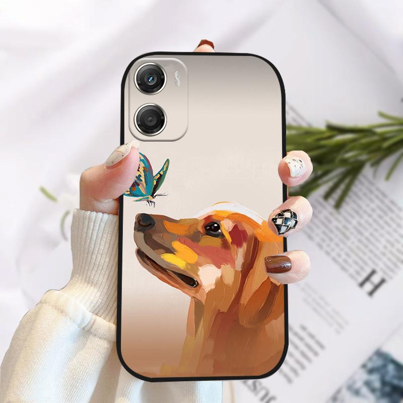 For Motorola Moto G06 /G06 Power Phone Case Stylish Painted Back Bumper For MotoG06 Power Cover Soft TPU Silicone Funda Coque