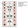Festival Nail Wraps Halloween Glow-in-the-Dark Stickers, Gothic Spider Web Ghost Manicure No Damage Stickers Decoration Decals, Art Accessories