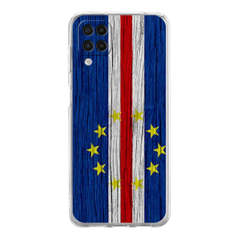 

Phone Case For Samsung Galaxy A13 A33 A35 A55 A73 A53 A23 A51 A71 A21S A72 A31 A41 A05s A03S A15 A25 5G Cover Cape Verde Flag Samsung A15