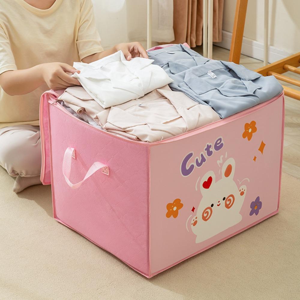Moisture-Proof Folding Household Moving Packaging Bear Storage Bag Clothes Storage Sorting Bag