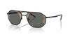 EMPORIO ARMANI Matte Black 30017G58 0EA2147 Sunglasses, Black, Mirror, Red, 58mm,