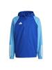 Adidas TIRO23 ADV All-Weather Jacket for Men, DI376-IC4572, for Futsal, Practice, Training, and Club Activities, Soccer, Size J/XL (Team ROYBLU)