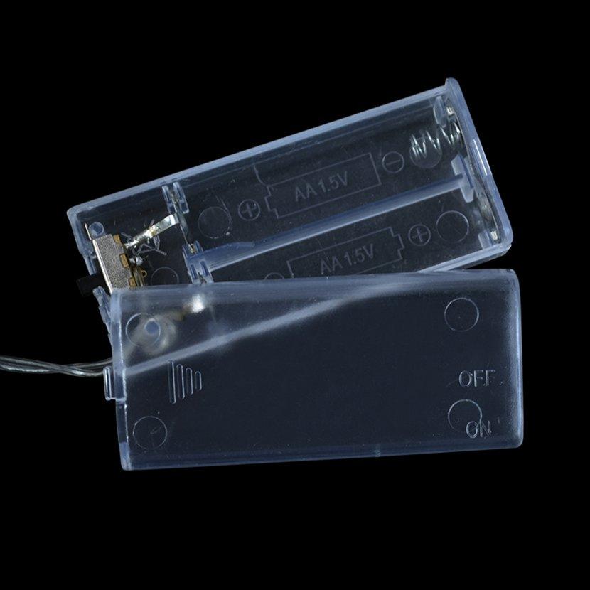 GGXX 2 Meters Artificial Maple Leaves Garland Led Fairy Lights For Christmas