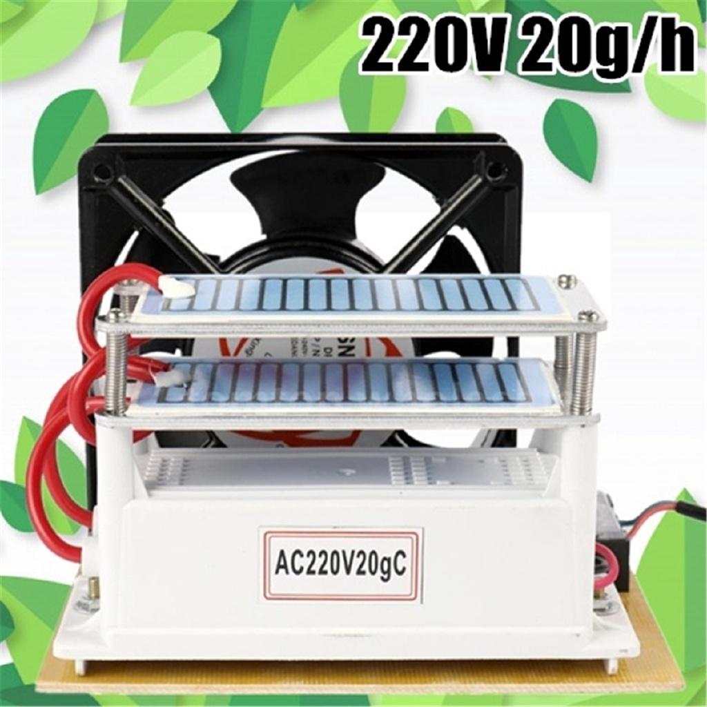 

Портативный керамический генератор озона Озон Двухслойная долговечная керамическая пластина Озонатор Воздух Вода Очиститель воздуха 160 * 130 * 115 мм